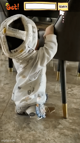 Baby Safety Helmet Head Protection Hat Safety Soft Comfortable Head Security Protection Crash Cap Adjustable Protective Headgear