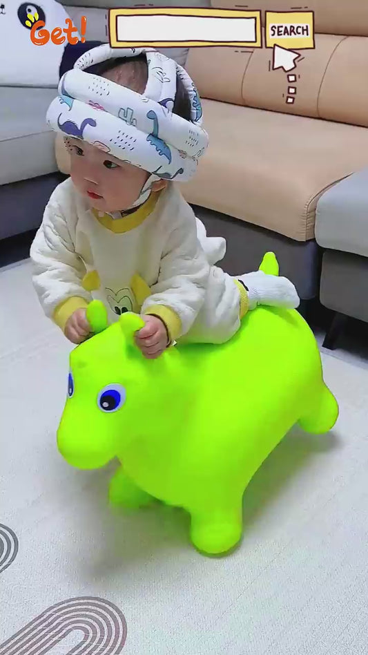 Baby Safety Helmet Head Protection Hat Safety Soft Comfortable Head Security Protection Crash Cap Adjustable Protective Headgear